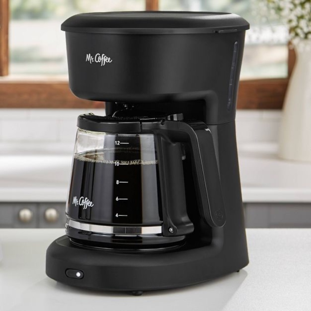 Mr. Coffee 12 Cup Switch Coffee Maker Black